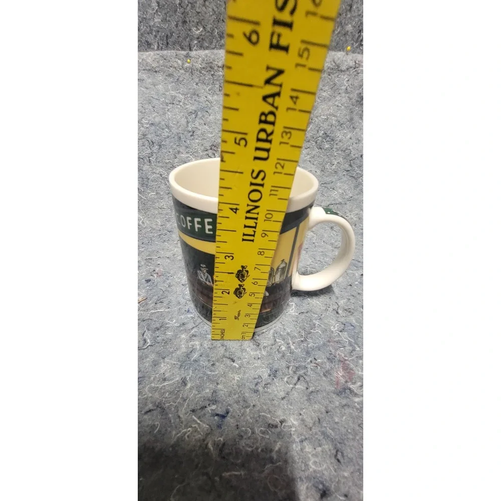Starbucks 1999 Nighthawks Night Café Diner Scene Chaleur Ceramic Coffee Cup‎ Mug